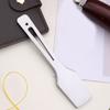 Leather Edging Smoothing Tool Ergonomic Handle Comfortable Grip Leather Working Tool for Leather Craft Stitching Project