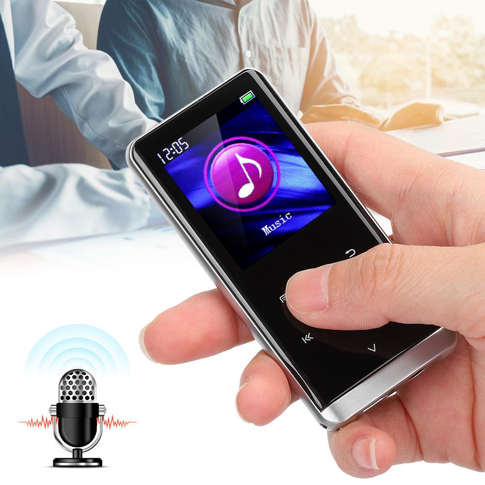 Bluetooth MP3 Player Mini MP4 Media FM Radio Recorder HIFI Sound Music Speaker16GB