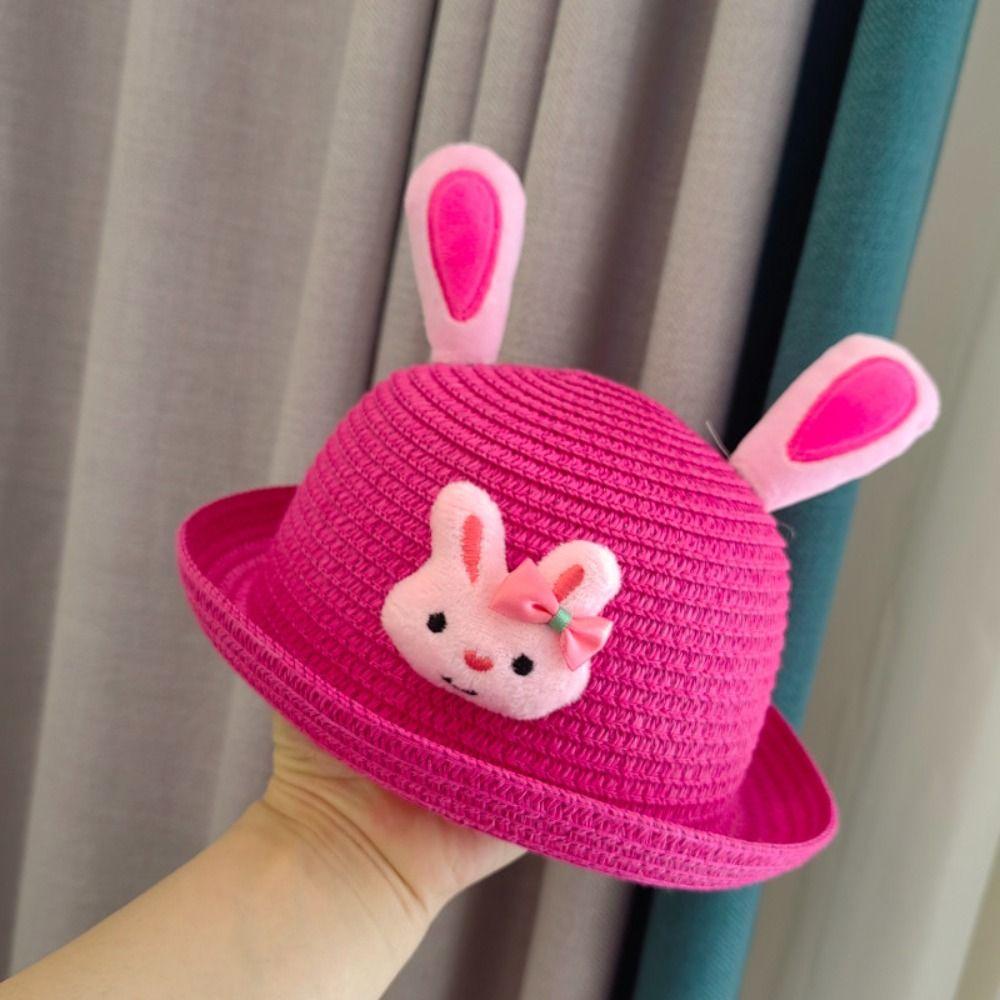 Fisherman's Hat Straw Hat Beach Sun Hat Cartoon Kids Caps New Toddler Hats