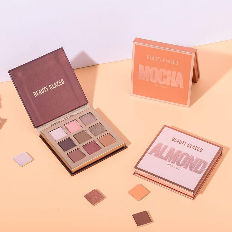 BEAUTY GLAZED - 9-Color Chocolate Eyeshadow Palette - 5 Types