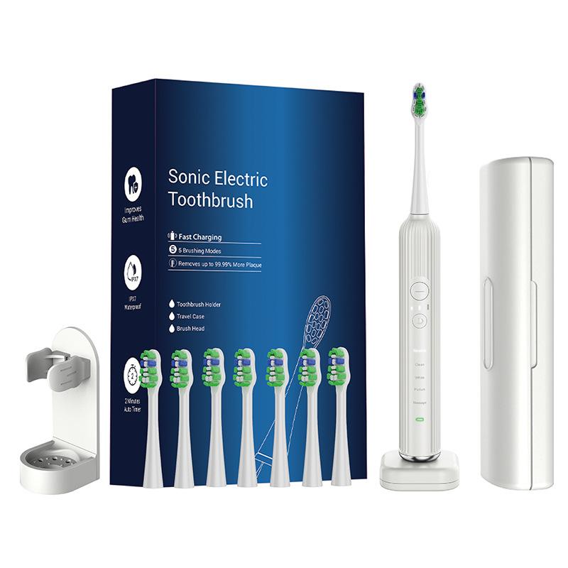 Electric Toothbrush Customizable Gift Adult Magnetic Levitation Electric Wireless Ultrasonic