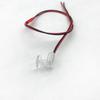 4Pcs LED Ambient Light Transparent Lamp Body Circular Car Inner Bowl Light  Door Handle Lights Handrail Lights Decorative Lamp