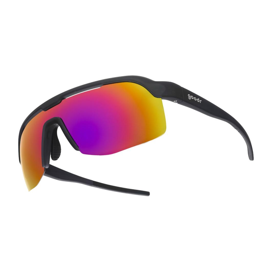 Goodr Sunglasses Series Lightweight Polarized Lenses UV Protection Polarized Color Lenses Mirror Lenses Running Sports Fishing Hiking Marathon Camping