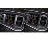 Carbon Fiber Middle Air Vent Outlet Frame Cover Trim For Dodge Charger 2015-