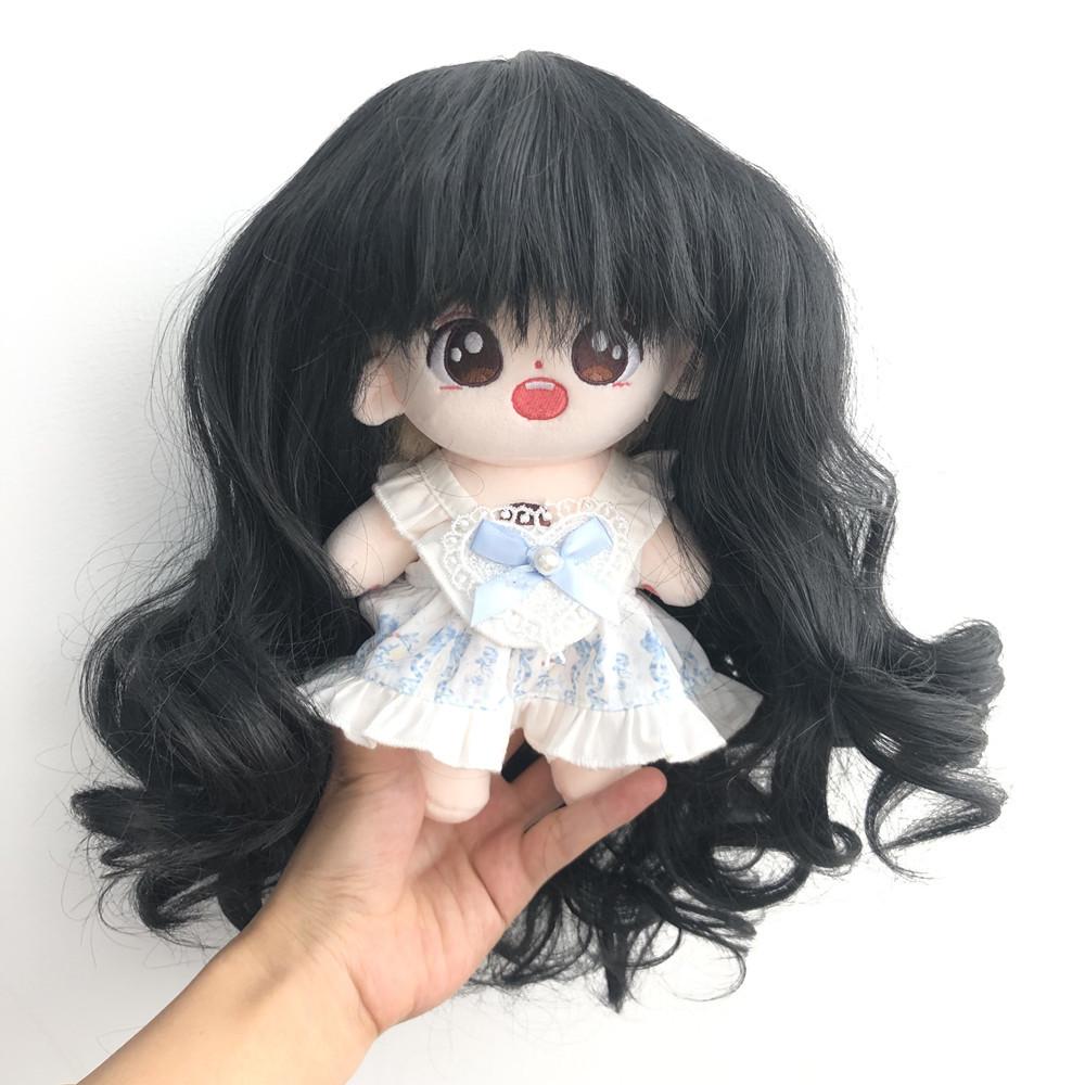 20CM Cotton Doll Wig for Male and Female Dolls - Headgear and Hair