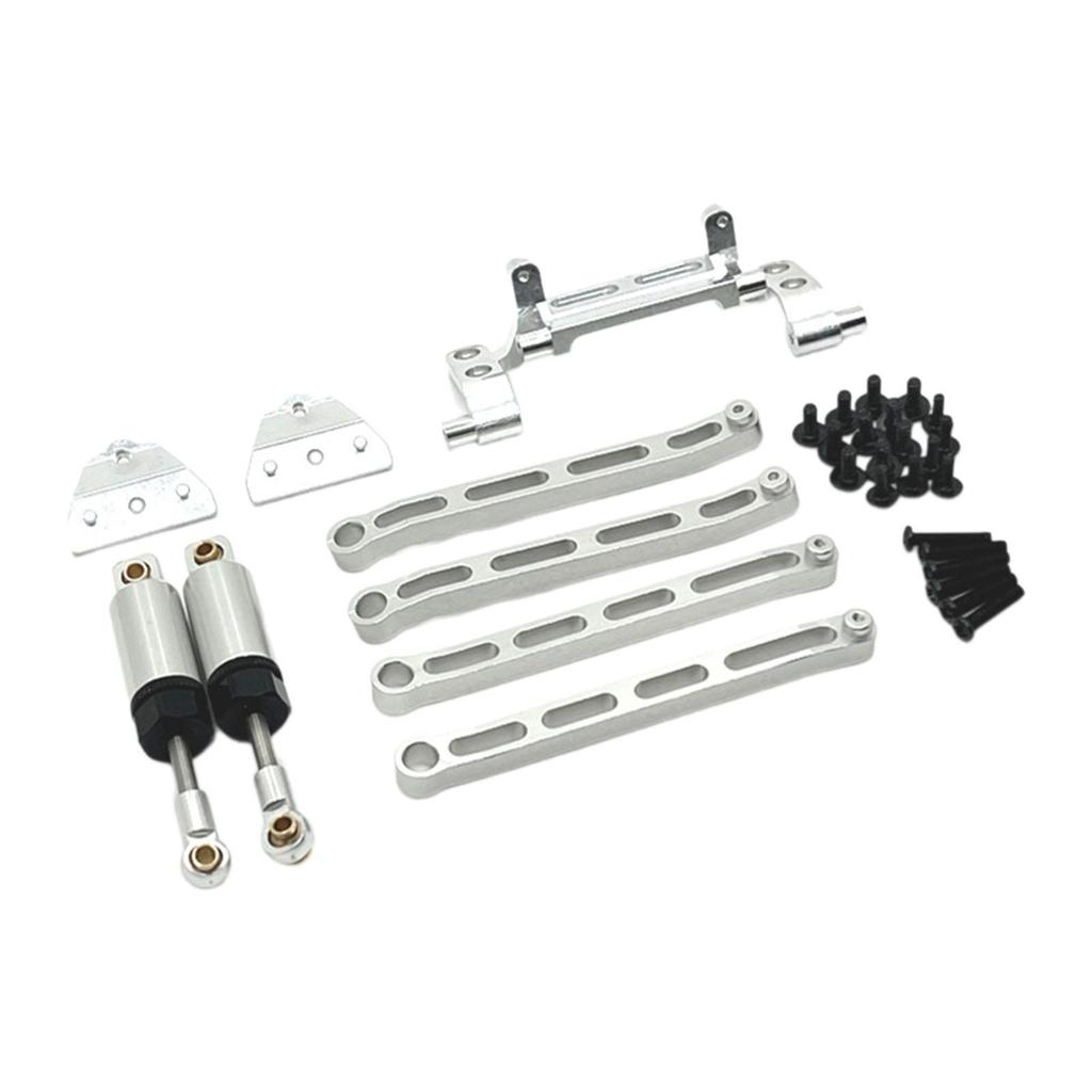 RC Shock Absorber Set Upgrades DIY Accessory Easy to Install Replacement RC Car Pull Rod for MN82 LC79 MN78 1/12 RC