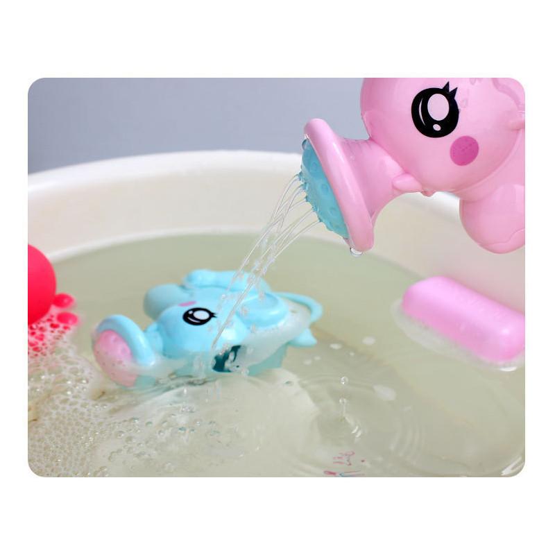 Childrens Elephant Shower Toy With Water Spray For Bath Time Fun And Sensory Development