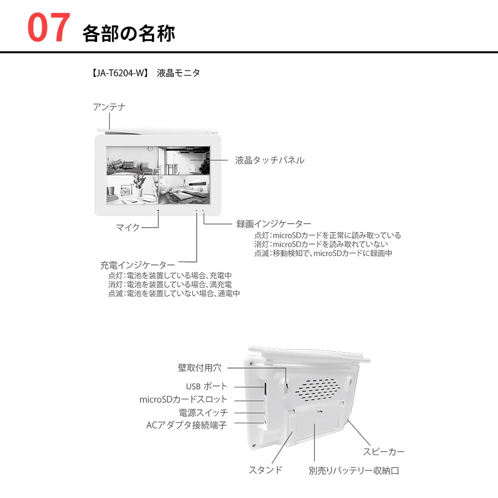 Juancloud Network Outdoor IP Camera Set Wi-Fi JA-T6204-PO1031-WP
