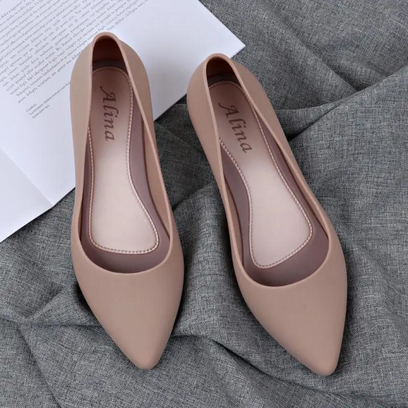 Fashion Pointed Shallow Wedges pumps women shoes 2025 spring autumn shoes women Elegant Casual Work Low heel Slip Casual ladies shoes889