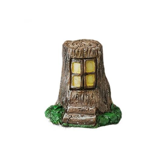 Garden Miniature Frog Statue Indoor Outdoor Sitting Frog Figurine Resin Cartoon Animal Sculpture Flower