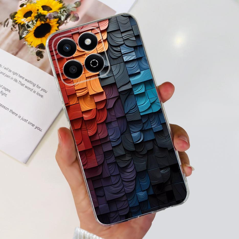For Honor X7C 5G Case ALT-NX1 Cute Panda Cartoon Painted Cover Soft Slim Phone Case For Honor X7C X 7c HonorX7C 4G Fundas Bumper