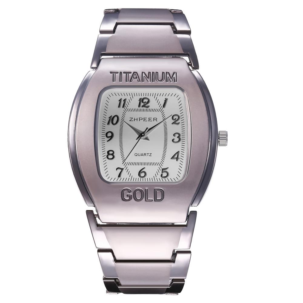 Hommes Business Quartz Montre Imperméable à l'eau Acier Titane Alliage  Bracelet Acier Band Sports Montre-bracelet acheter à prix bas — livraison  gratuite, avis réels avec des photos — Joom