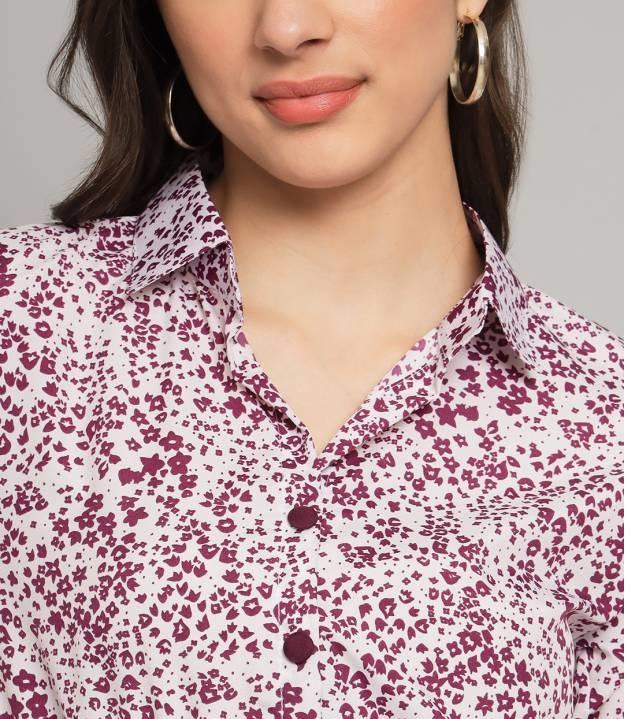 Festklær Designer Topp Tunika Westernklær Dame A-linje Lilla Kjole Kurta Topp