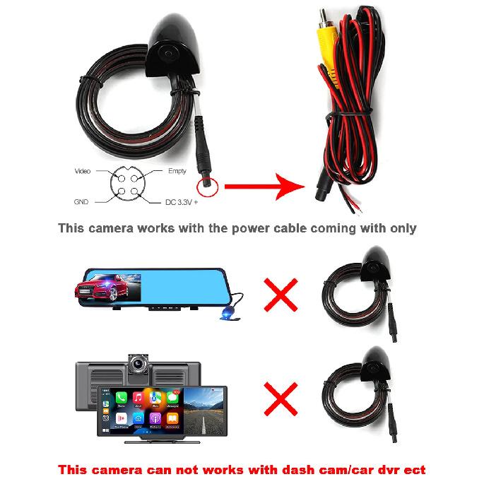 Carsanbo Car Side Rear View Camera Blind Spot Camera For Sedan Pickup Truck Night Vision Waterproof Parking Assistant