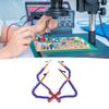 Soldering Helping Hands 4 Flexible Arms Aluminum Alloy Base Third Hand Tools with 4pcs Clips for Assembly Repair Modeling Jewelry Making