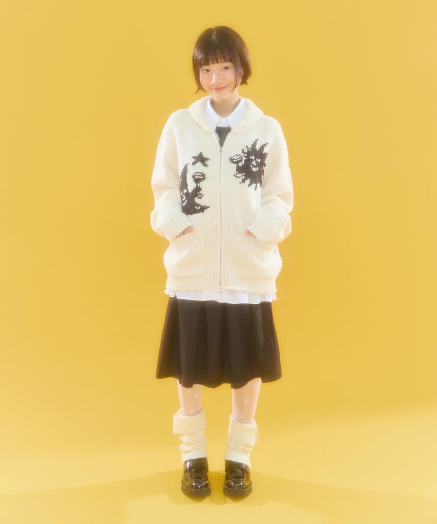 Video Jockey From Sun To Moon Cowichan Cardigan [Ivory]