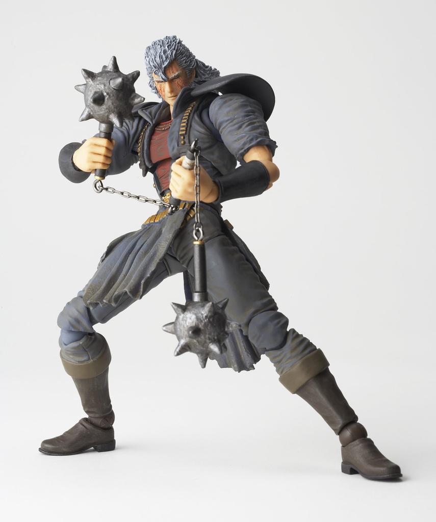Kaiyodo Legacy of Revoltech Fist of the North Star Shu, Approximately 145mm ABS & PVC Painted Action Figure, LR-033