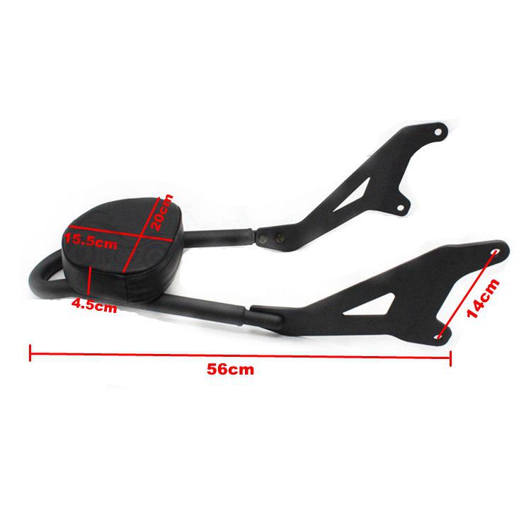 Yamaha Star XVS950 XV950 Rear Seat Backrest Pad for Luggage Rack
