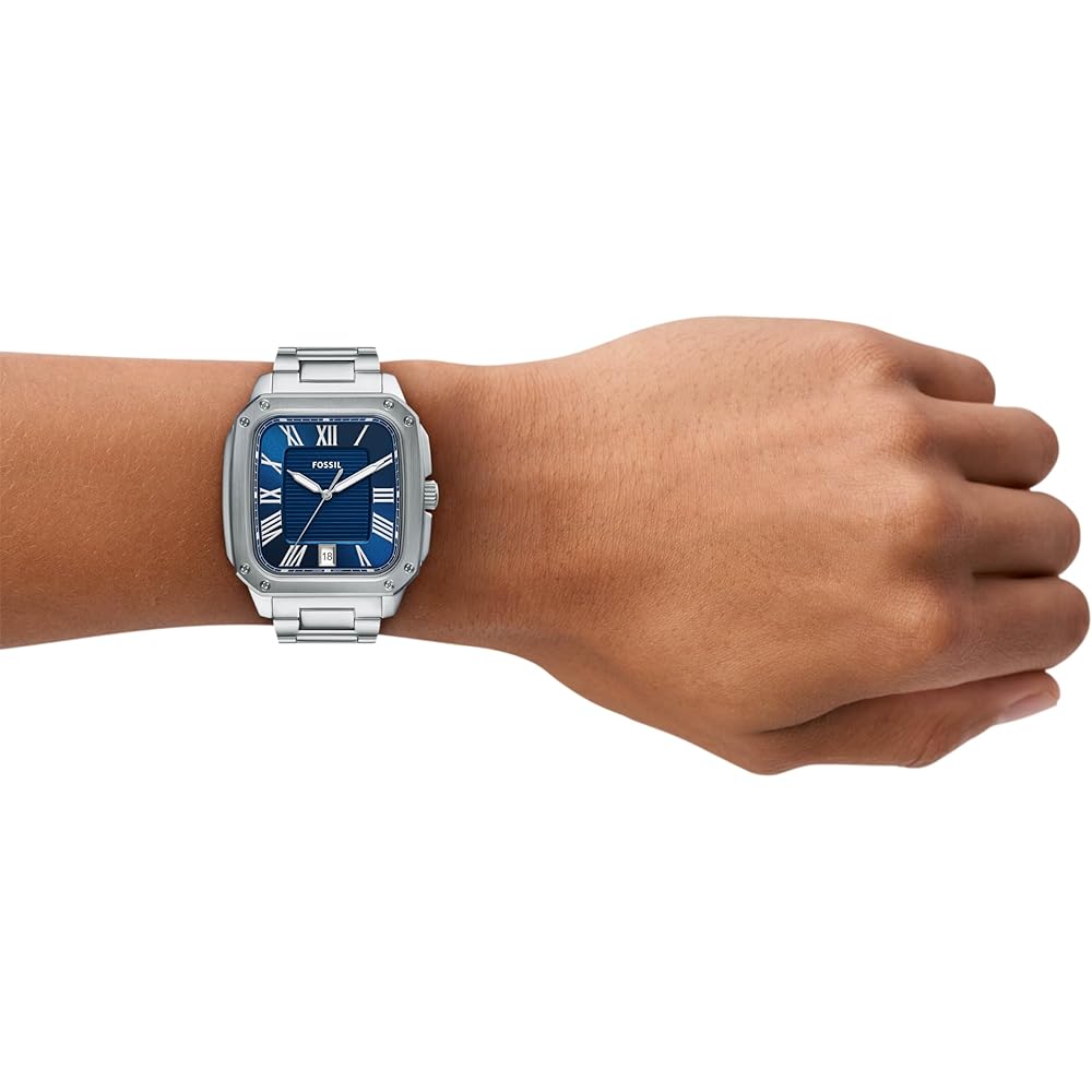 Fossil Crosby FS6121 Men's Silver Watch