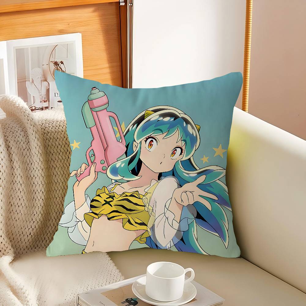 U-Urusei Yatsura Personalized Pillow Dust Cover Bedroom Kids Party Decoration Pillowcase Birthday Children Gift