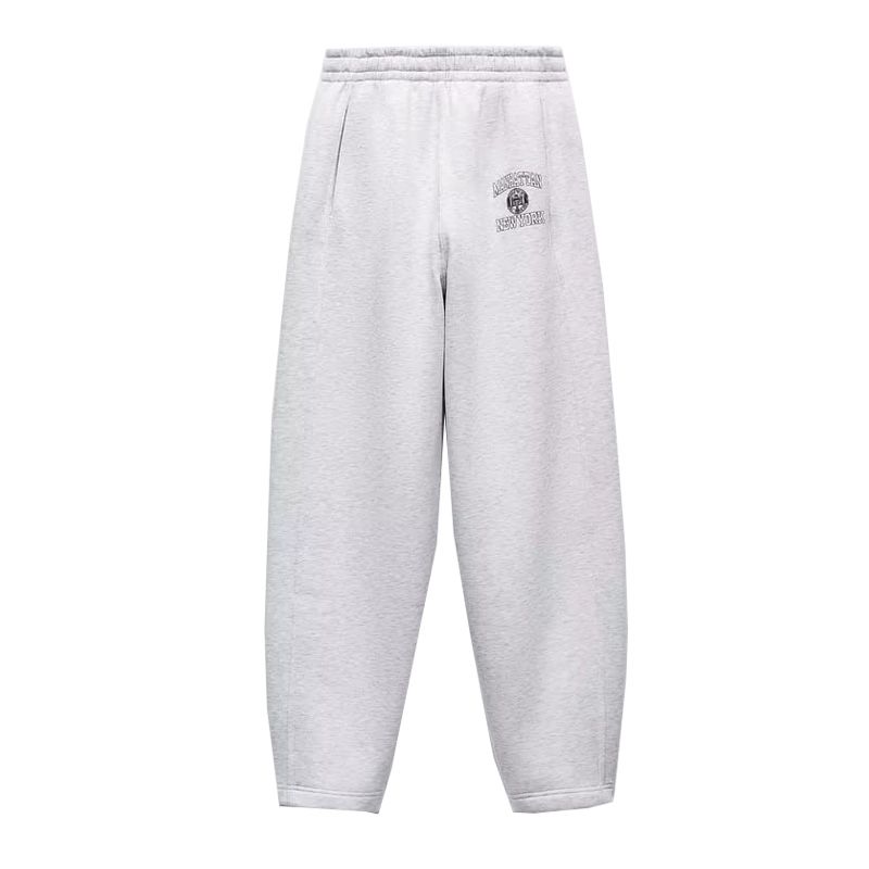 Spring New Casual Two-piece Set Women's School Team Style Hoodie 5584820 School Team Style Jogging Pants 5584821