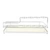 Iron Mouthwash Holder Iron and Acrylic Silver and White Effective Storage Toothbrush Holder for Toothbrush Toothpaste