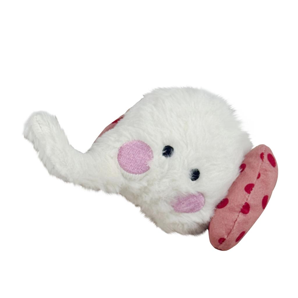 Plush Pet Toy , Built-In Tpr Spikes, Squeaky Dog Toys For Chewing And Self-Entertainment, Suitable For Small To Medium-Sized Pet.