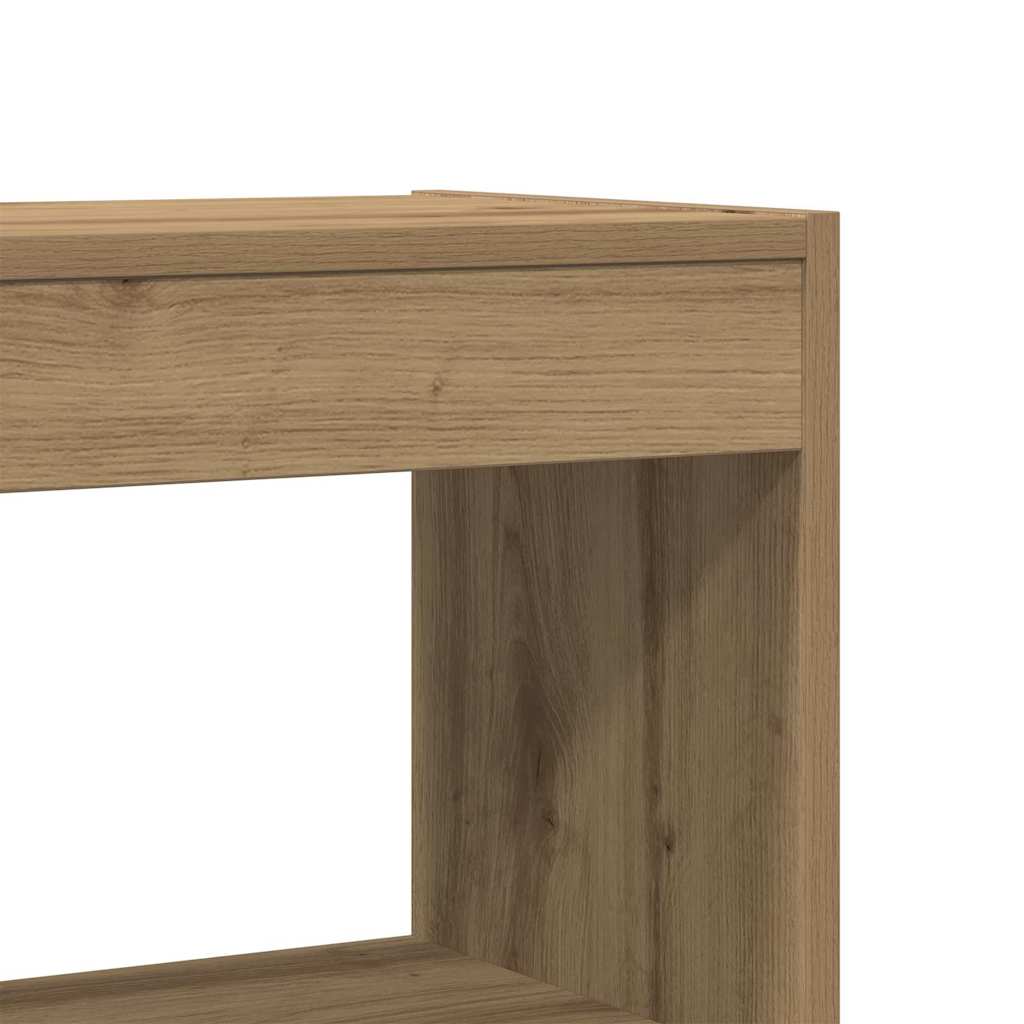 Bookshelf Artisan Oak 80 x 30 x 198 cm Engineered Wood