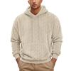 Men's Winter Plush Hooded Sweatshirt Warm Loose Casual Trendy Versatile Men's Jacket