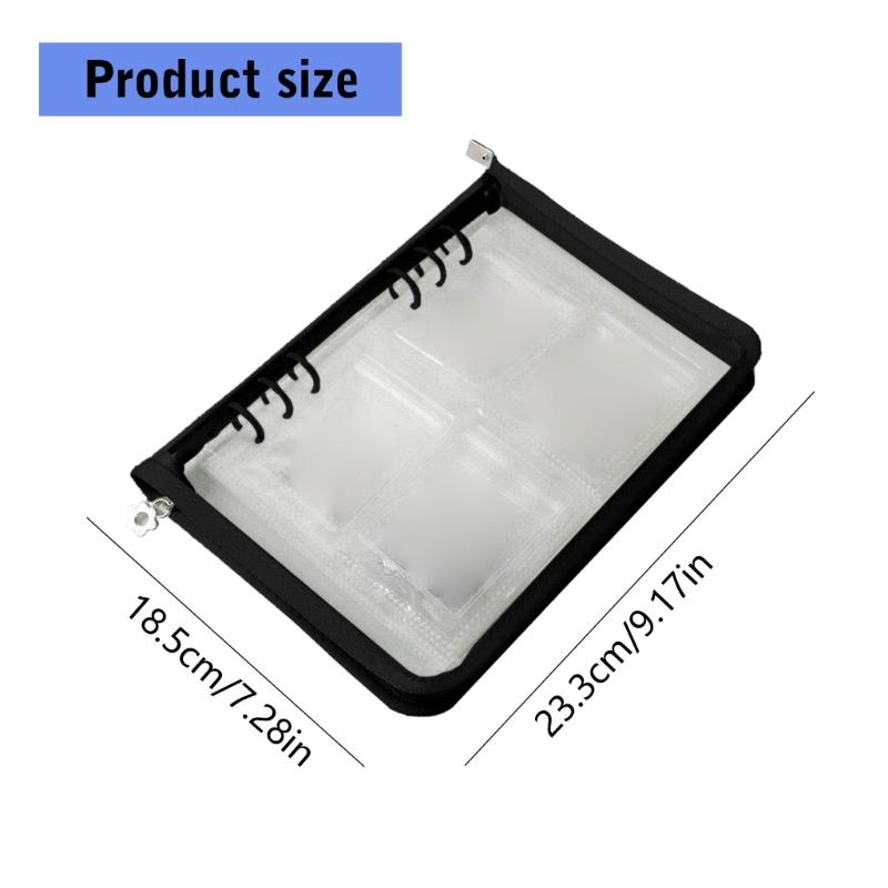 Jewelry Storage Solution with Individual Pockets Dust Proof Jewelry Holder with Fashionable Look for Women