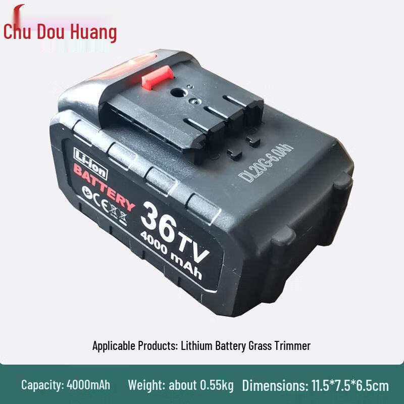 Douhuang 42TV Push Lawn Mower Battery Kit CN plug (adapter included)
