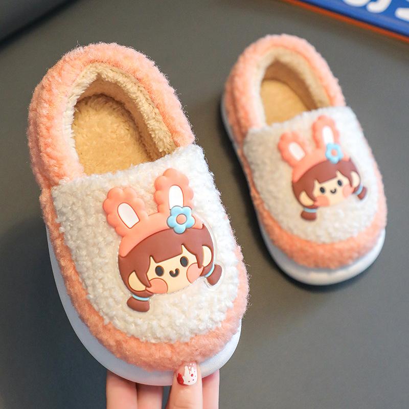 

Дитячі осінньо-зимові домашні нековзкі бавовняні капці 36/37 yards inner length 22.5CM