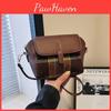 Elegant Plaid Design Small Shell Crossbody Bag For Fashion Forward Women And Girls
