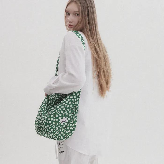 Green Flower Easy Bag