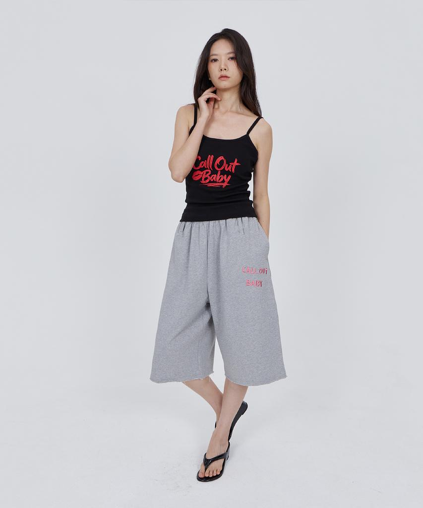 CONY Connie Callout Baby Sweat Shorts / Melange