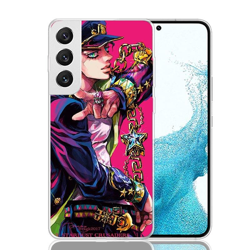 JoJo's Bizarre Adventure Kujo Jotaro Phone Case For Samsung Galaxy S26 S25 Edge S24 S23 FE S22 Ultra S21 Plus S20 + Fundas Cover