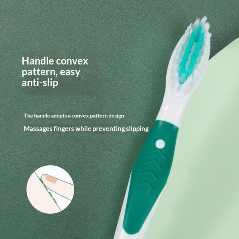 1Pcs Invisible Braces Orthodontic Retainer Descaling Brush Double Sided Denture Toothbrush Cleaning Brush