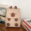 Capybara Backpack for Girls Boys, Cute Backpack for School, Lightweight Bookbag for Students, Gifts for Capybara Lovers