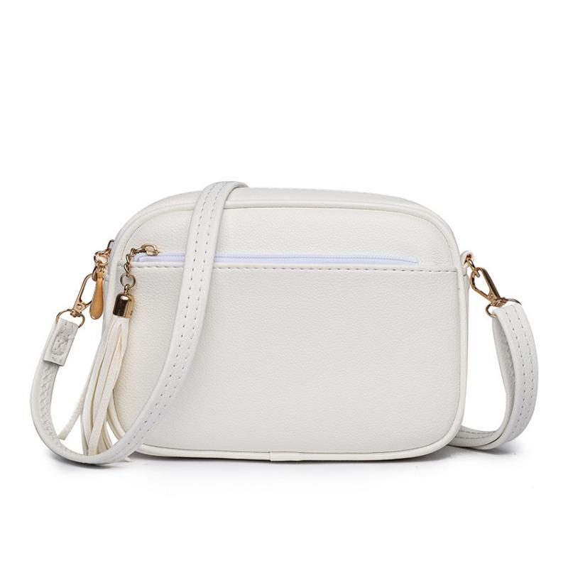 Trend women's bags New solid color messenger bags Women's small bags Women's shoulder bags Small square bags