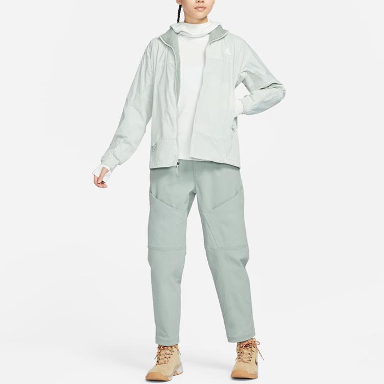 New Nike ACG Set in Sleeve T Shirt Women's Mountain Peak White DV9539-121