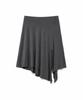 MOAA Diagonal Drape Skirt (Gray)