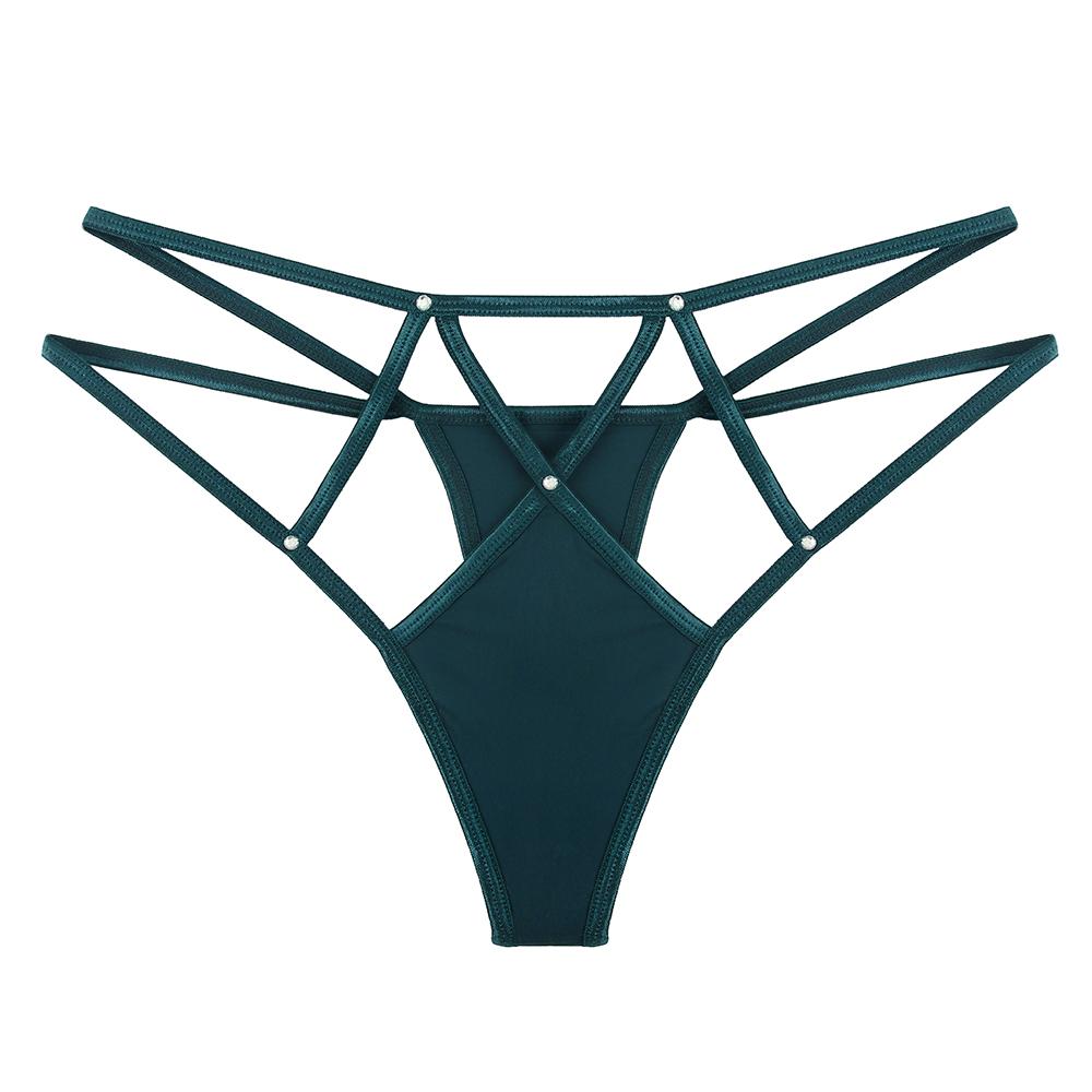 Women's sexy lace thong, low-rise panties, transparent panties, women's panties, underwear, underwear