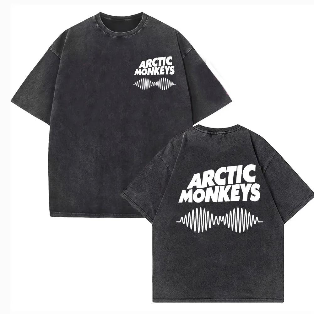 

Футболка Arctic Monkeys Хлопок Высокое Качество мужской харадзюку Гранж аниме топ футболки Удобный Y2k Гранж уличная эстетика L