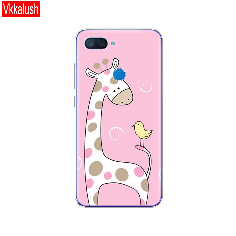 Silikonhülle Für Xiaomi mi 8 LITE Hülle 6,26 Zoll klar TPU niedliche Hülle Für Xiaomi mi 8 lite Rückseite Für Xiaomi mi8 coque capa