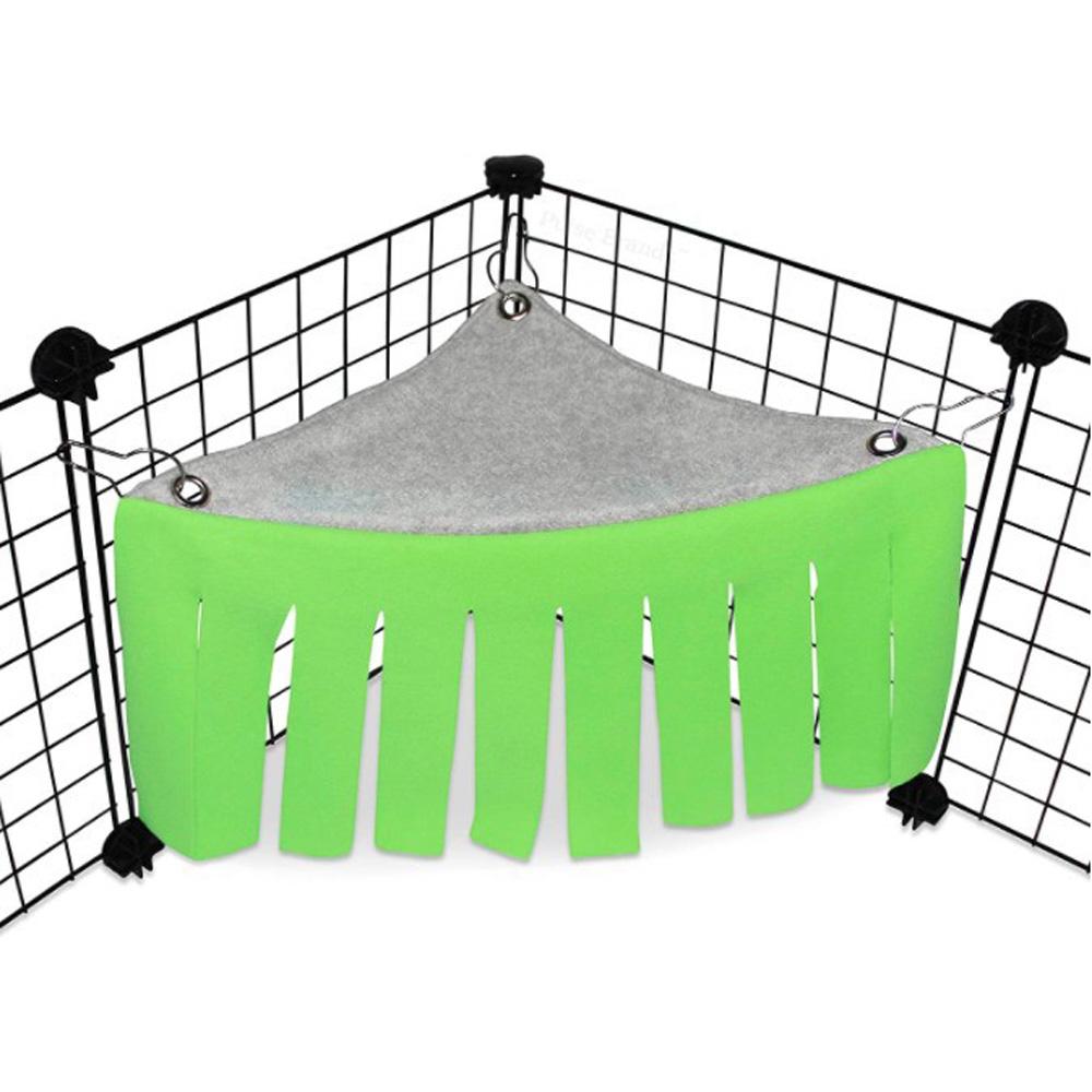 Hammock Hideaway Cloth Corner Cage Guinea Pig Hideout Rat Nest Hamster House Rabbit Hiding Tent