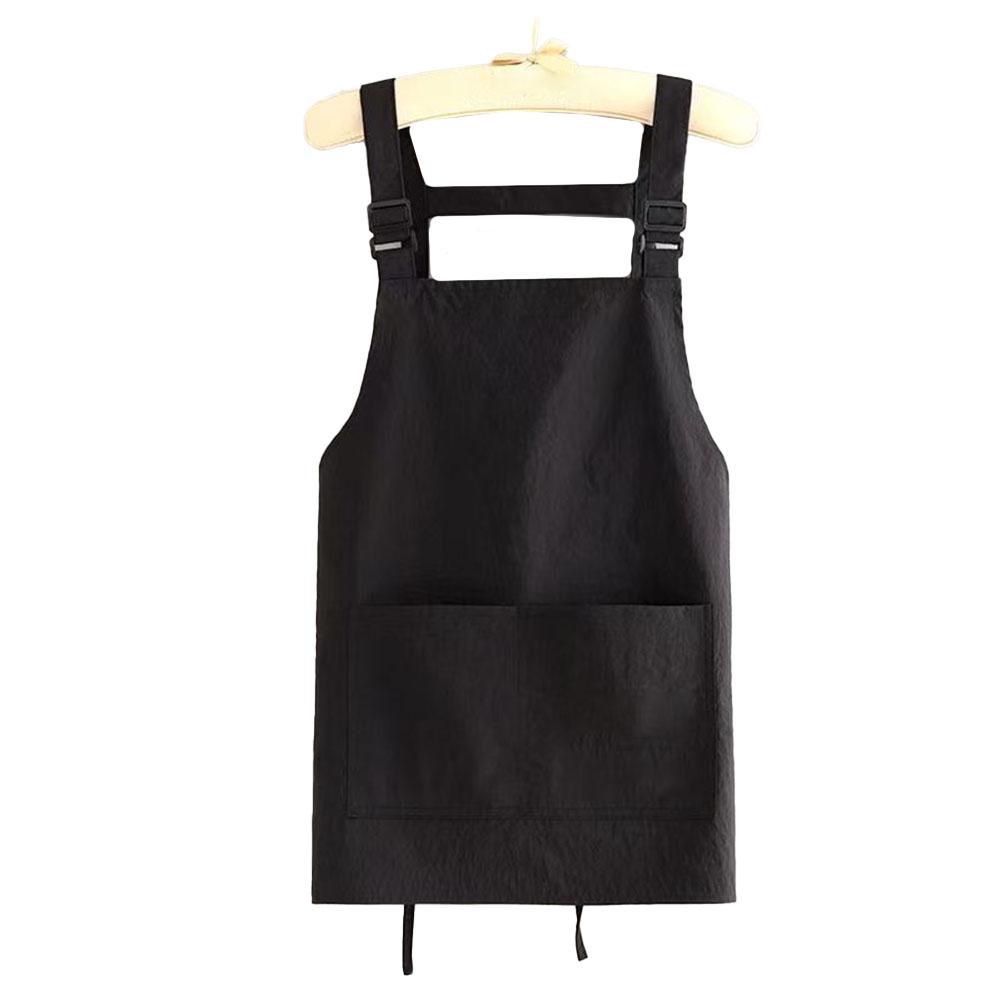 Adjustable Apron Kitchen Cooking Apron Cooking With Style Comfortable Apron Cooking Accessories Customizable Fit Short чёрный