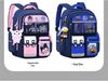 Large Capacity Cute Melody Schoolbag for Primary Students, Girls & Boys, Grades 1-6