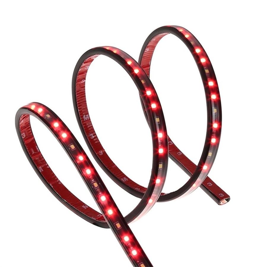 Red/White 60" Tailgate LED Strip Light Bar For Backup Brake Turn Signal Light