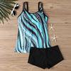 Damenmode Sexy Blumen Bikini Set Strandbadeanzüge Zweiteiliger Badeanzug Plus Size Badeanzug Strandkleidung Badeanzug Biquini Badeanzug