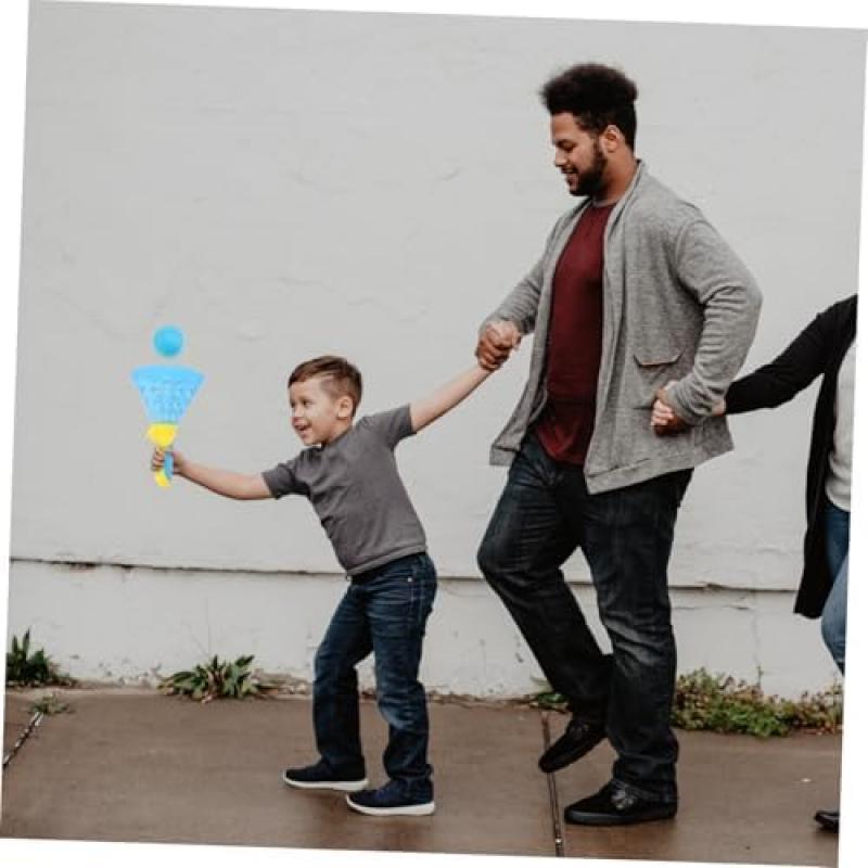 2 Sets Outdoor Indoor Toss and Catch Game Set, Durable Plastic Flying Disc Toys, Promotes Hand-Eye Coordination & Teamwork